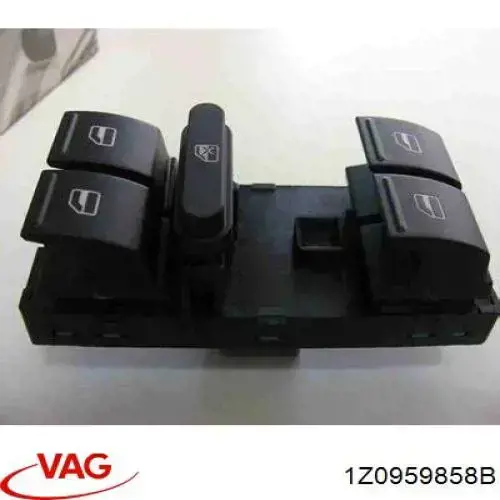 Unidad de control de elevalunas delantera izquierda VAG 1Z0959858B precio, desde 22,35 EUR
