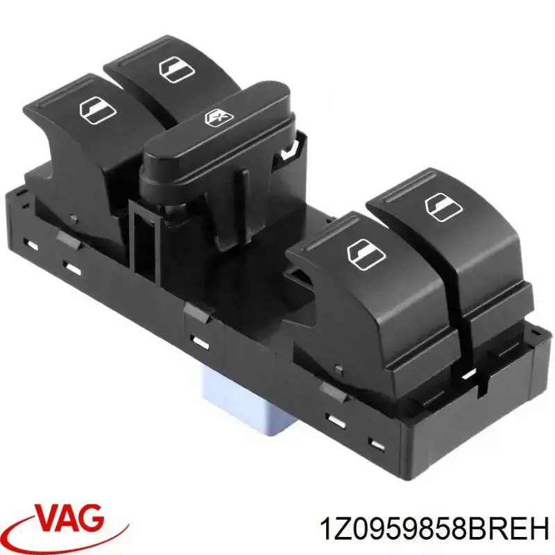 Comprar 1Z0959858BREH VAG Interruptor de elevalunas delantera izquierda