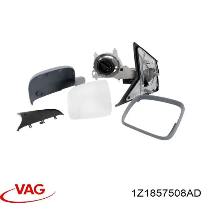 Comprar 1Z1857508AD VAG Espejo de retrovisor derecho