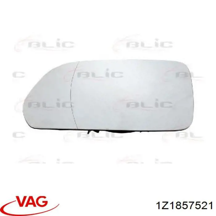 Comprar 1Z1857521 VAG Cristal de espejo retrovisor exterior izquierdo