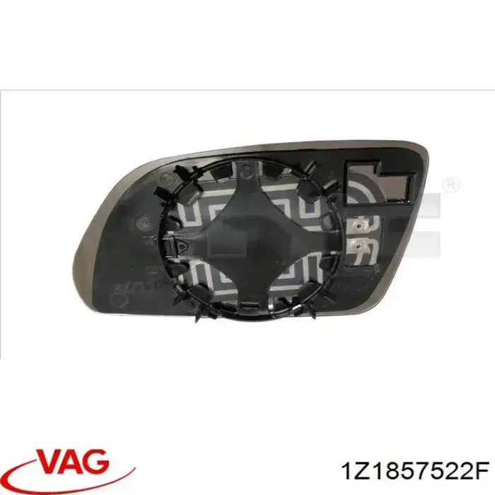 Comprar 1Z1857522F VAG Cristal de espejo retrovisor derecho