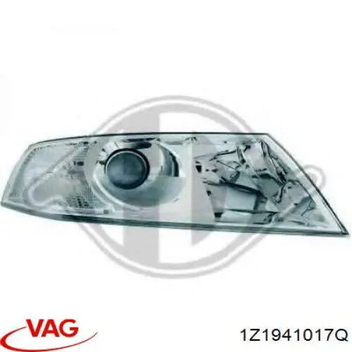 Comprar 1Z1941017Q VAG Faro delantero izquierdo