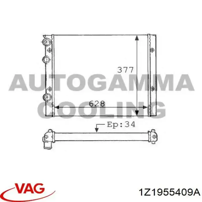 Brazo de limpiaparabrisas VAG 1Z1955409A precio, desde 18,81 EUR