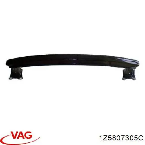 1Z5807305C VAG refuerzo paragolpes trasero