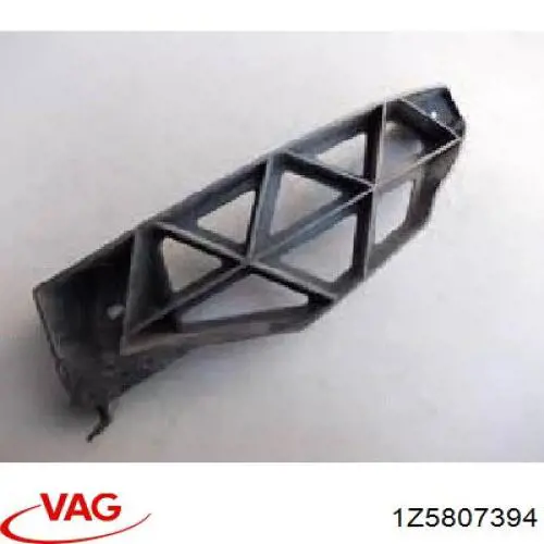 1Z5807394 VAG soporte de guía para parachoques trasero, derecho