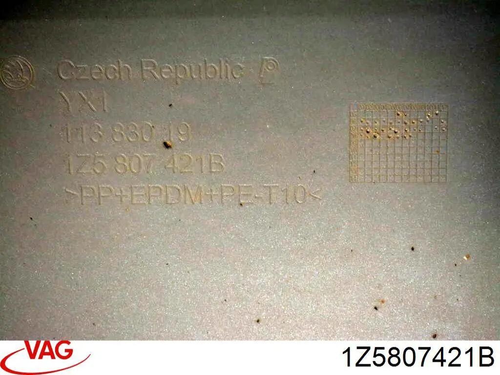 Paragolpes VAG 1Z5807421B precio, desde 267,17 EUR
