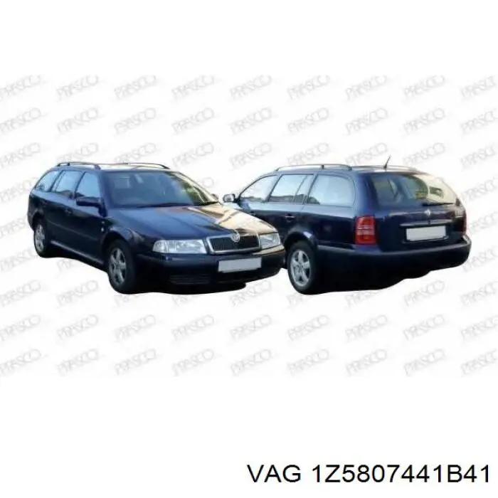 Comprar 1Z5807441B41 VAG Tapa de gancho de remolque trasero del parachoques