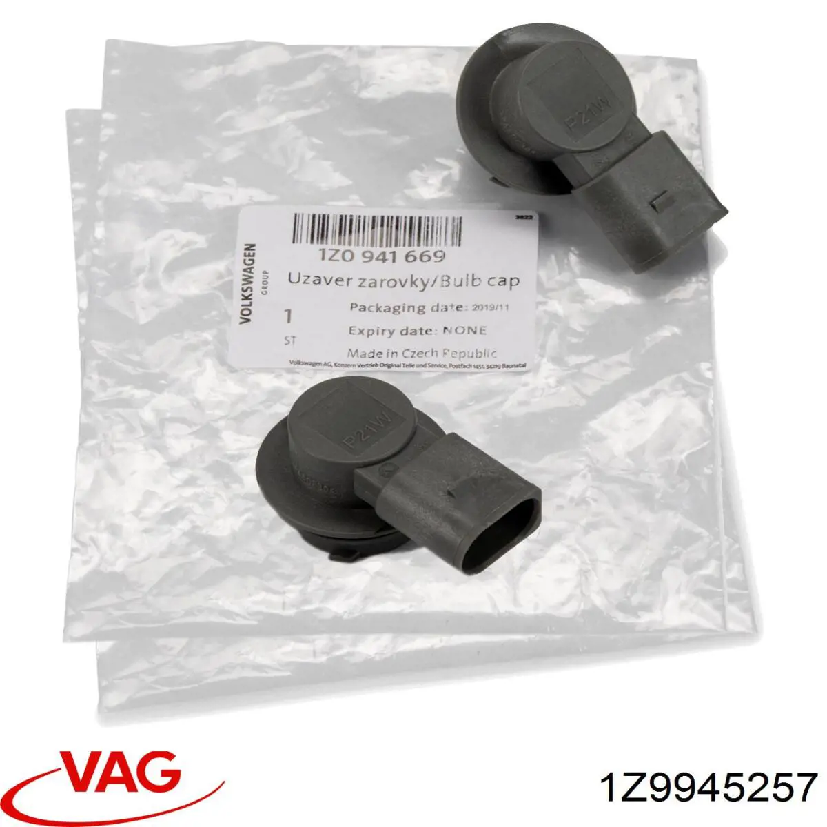 Placa de contacto de luz trasera VAG 1Z9945257