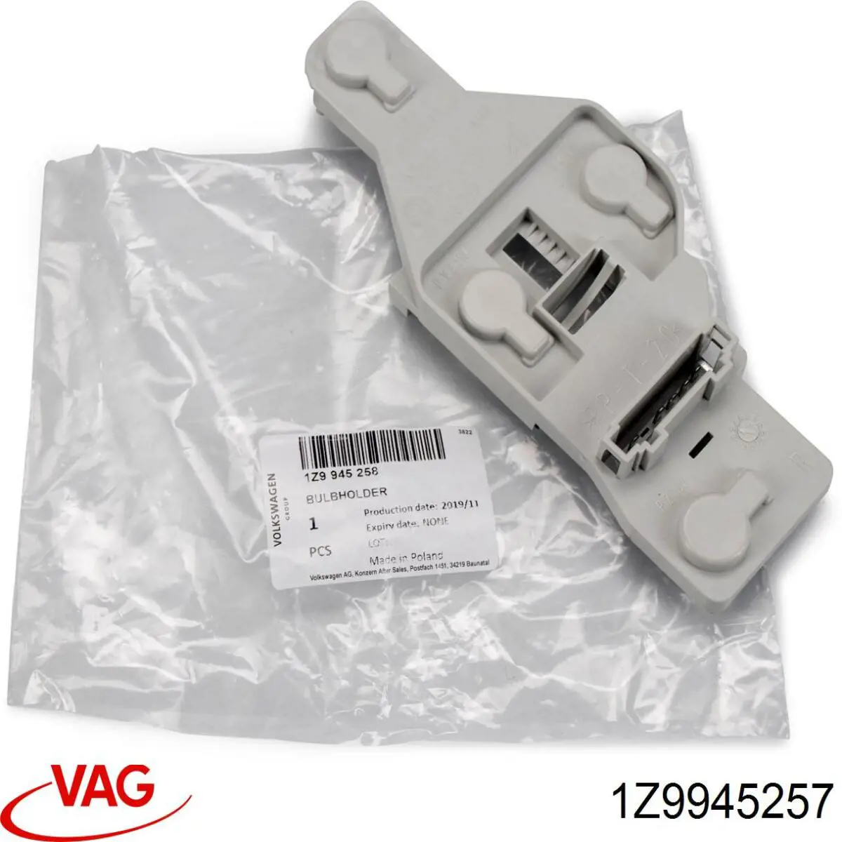 Comprar 1Z9945257 VAG Placa de contacto de luz trasera