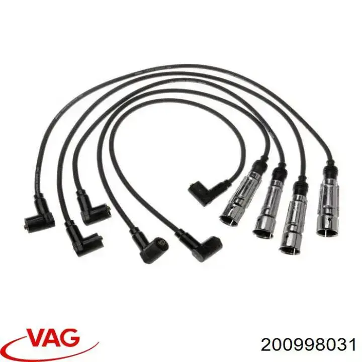 200998031 VAG cable de encendido, cilindro №1, 4