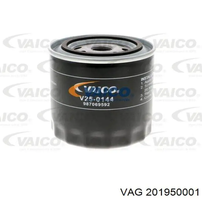 201950001 VAG filtro de aceite