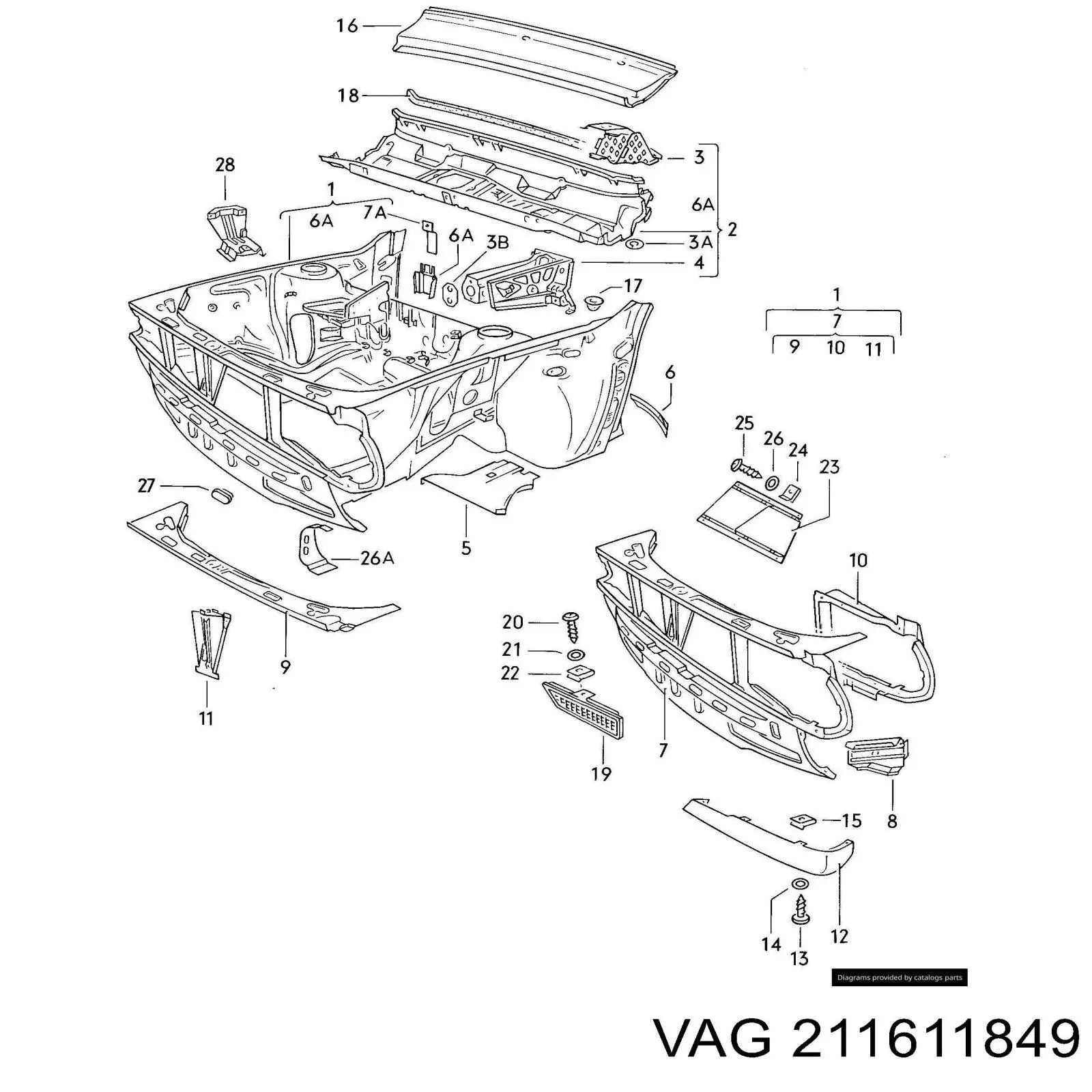 Comprar 211611849 VAG 