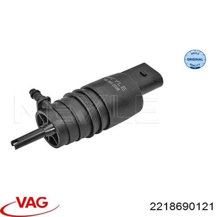 Comprar 2218690121 VAG Bomba de agua limpiaparabrisas, delantera
