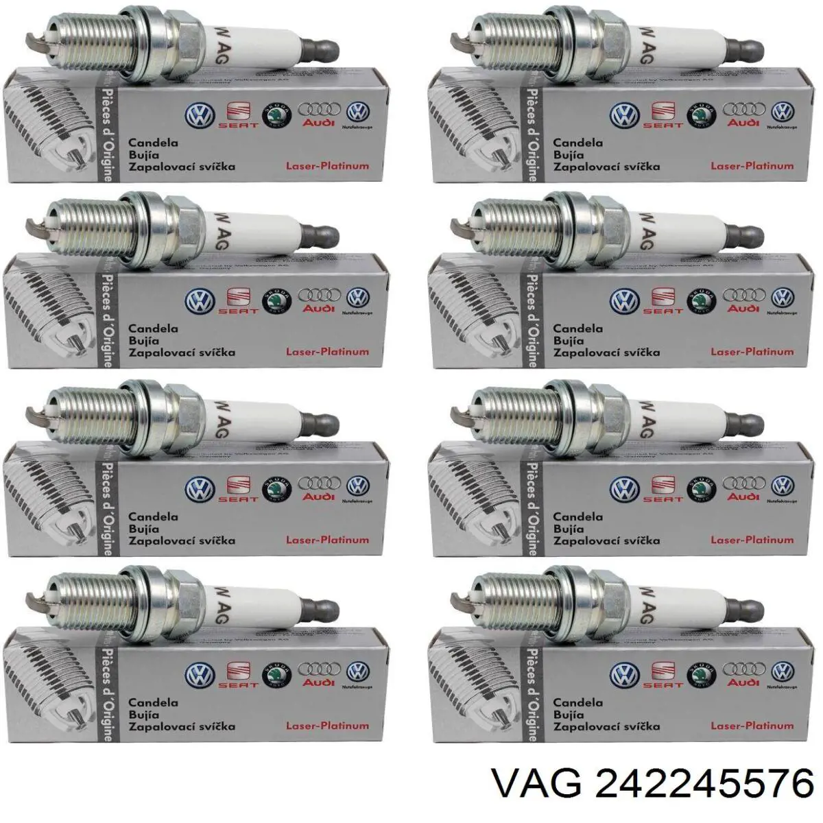 Bujía de encendido Audi A4 8EC