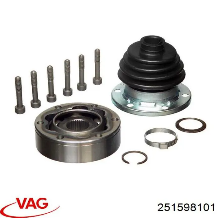 Junta homocinética interna delantera VAG 251598101 precio, desde 34,08 EUR