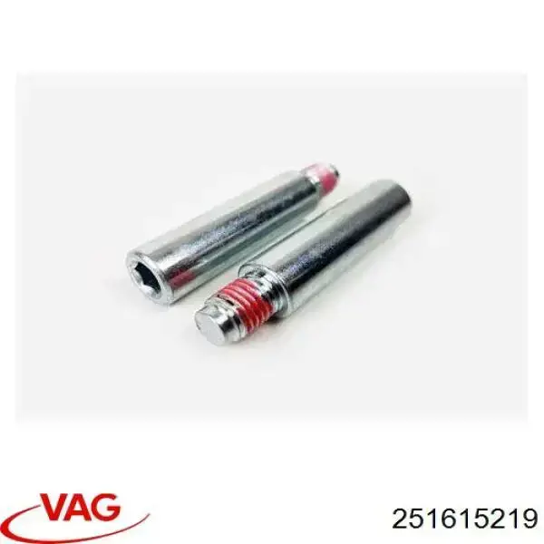Guía de la pinza de freno delantera 251615219 VAG