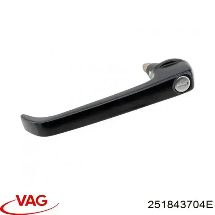 Manija exterior derecha de puerta corrediza VAG 251843704E precio, desde 35,65 EUR