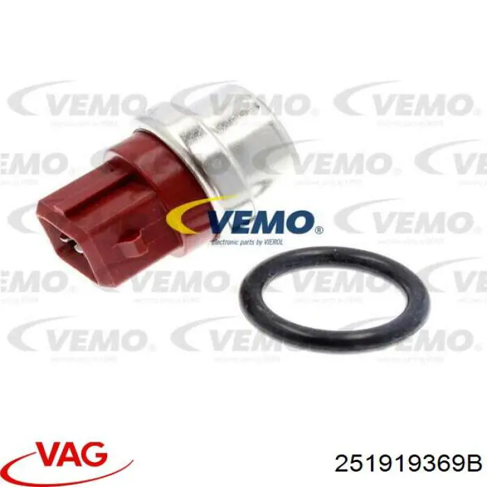 Sensor de temperatura 251919369B VAG