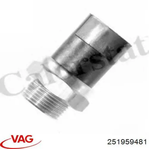 251959481 VAG sensor, temperatura del refrigerante (encendido el ventilador del radiador)
