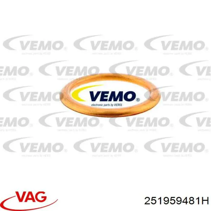 Comprar 251959481H VAG Sensor de temperatura del refrigerante, salpicadero