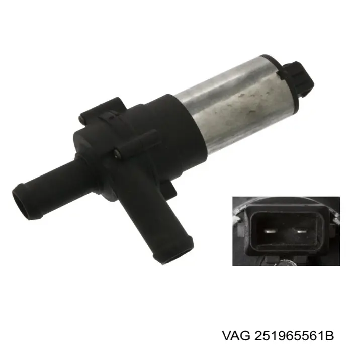 Bomba de agua eléctrica auxiliar 251965561B VAG