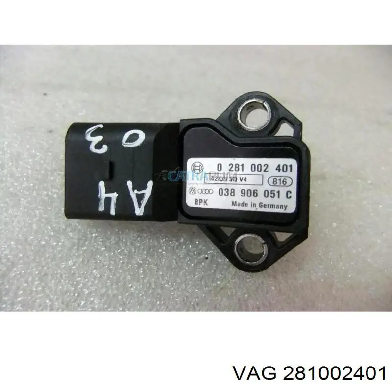 Comprar 281002401 VAG Sensor de presión de sobrealimentación