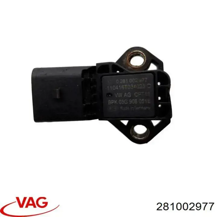 Sensor, presión colector de admisión  VAG 281002977 precio, desde 24,70 EUR