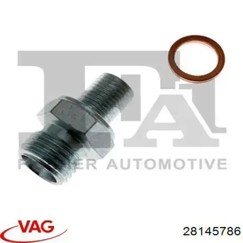 Perno de tubo de alimentación de aceite de turbocompresor VAG 28145786 precio, desde 10,01 EUR