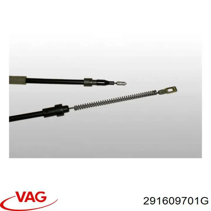 291609701G VAG Cable de freno de mano trasero izquierdo