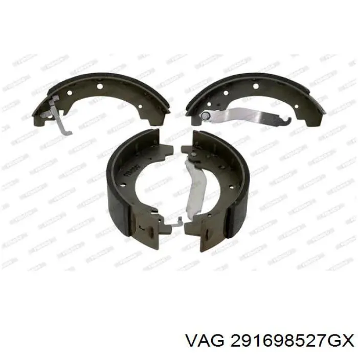 Zapatas de freno de tambor traseras VAG 291698527GX precio, desde 45,96 EUR