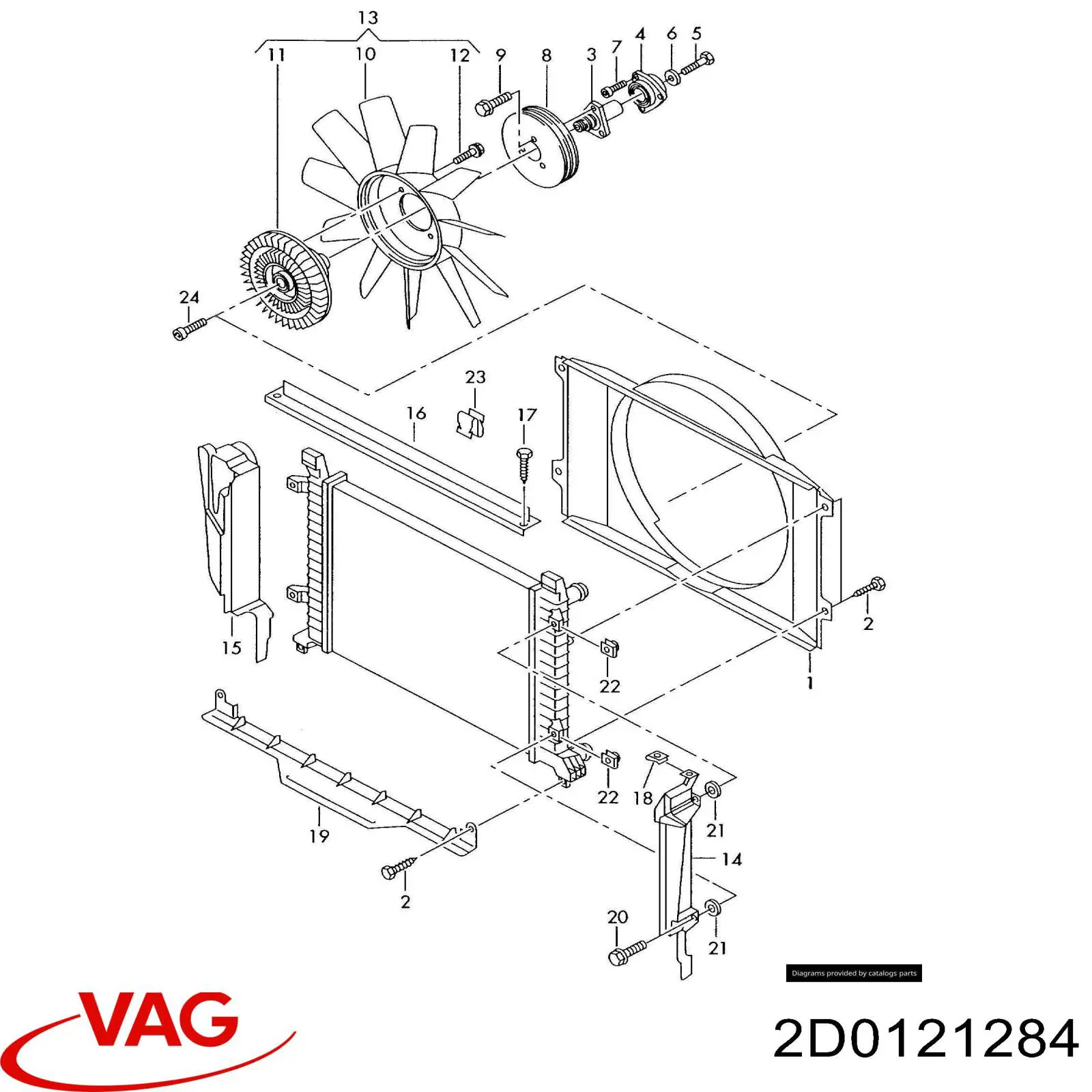 2D0121284 VAG