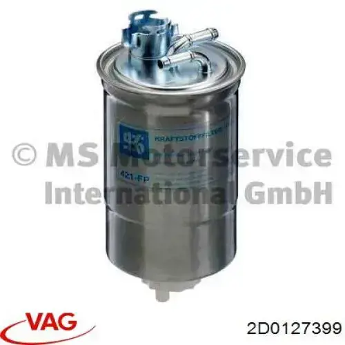 Filtro combustible VAG 2D0127399 precio, desde 14,49 EUR