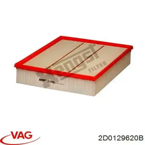 El filtro de aire VAG 2D0129620B precio, desde 13,72 EUR