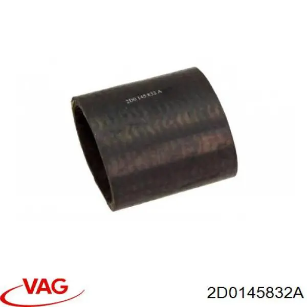 2D0145832A VAG tubo intercooler