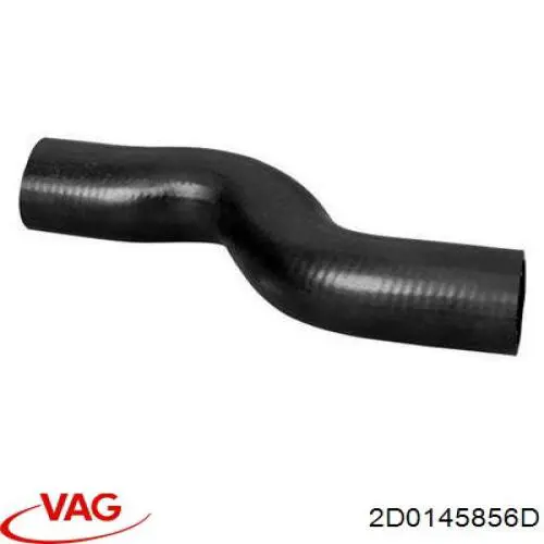 2D0145856D VAG tubo flexible de aire de sobrealimentación izquierdo