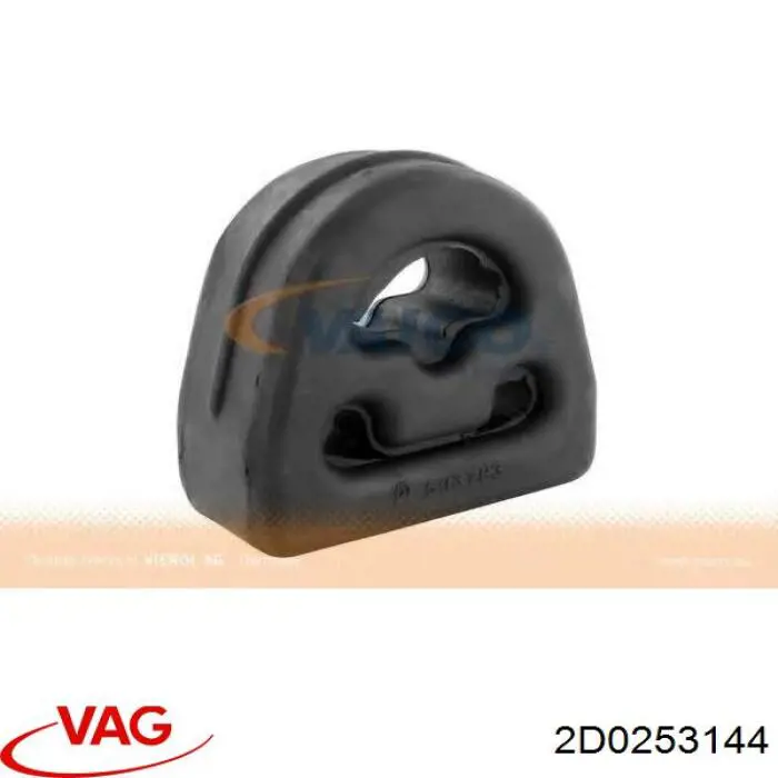 2D0253144 VAG soporte, silenciador