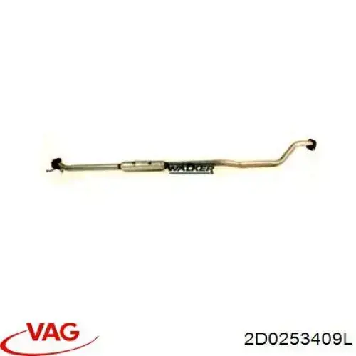 Comprar 2D0253409L VAG Silenciador central