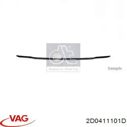 Ballesta de suspensión delantera A9013200601 Mercedes