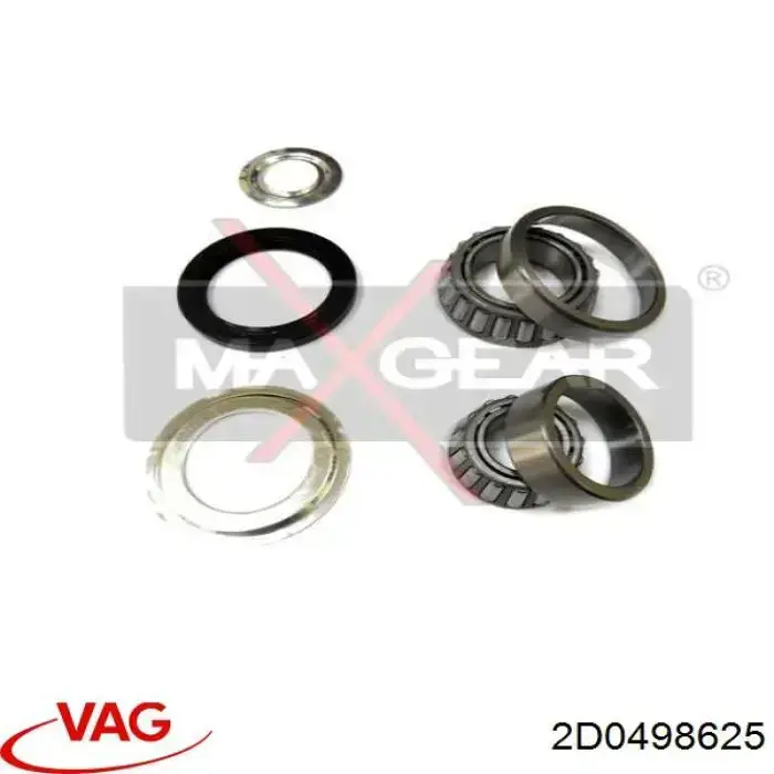 Comprar 2D0498625 VAG Cojinete de rueda delantero