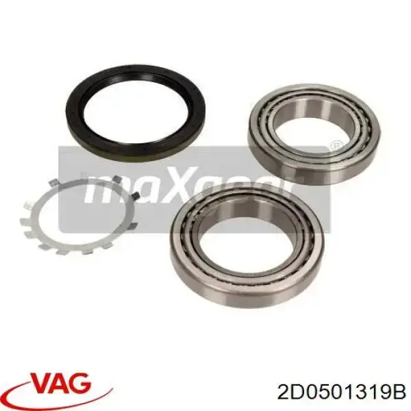 Cojinete de rueda delantero 2D0501319B VAG