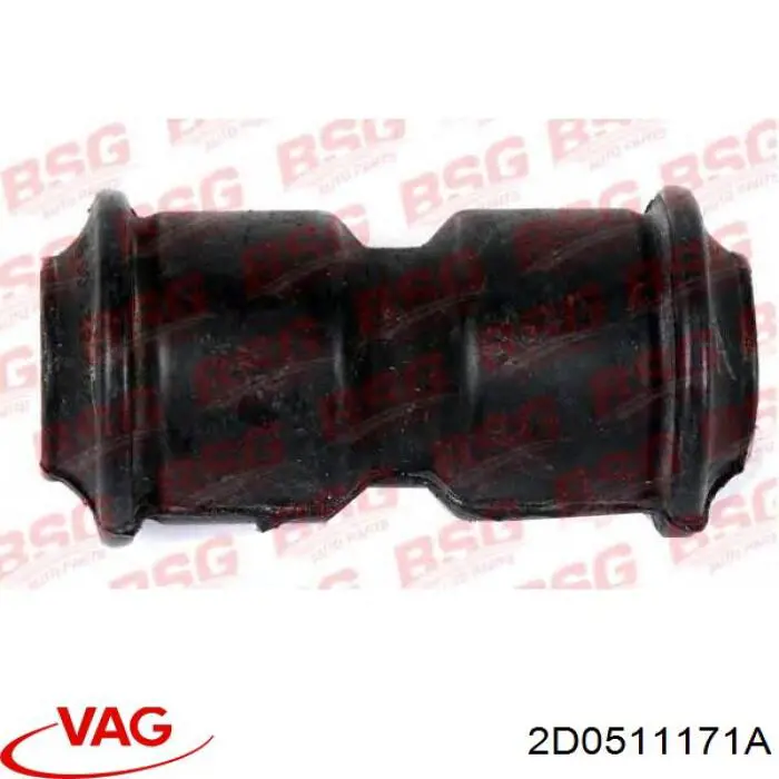 Buje trasero de ballesta trasera VAG 2D0511171A precio, desde 7,05 EUR