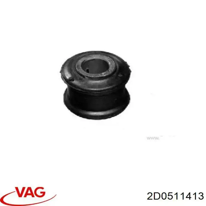2D0511413 VAG soporte de estabilizador trasero exterior