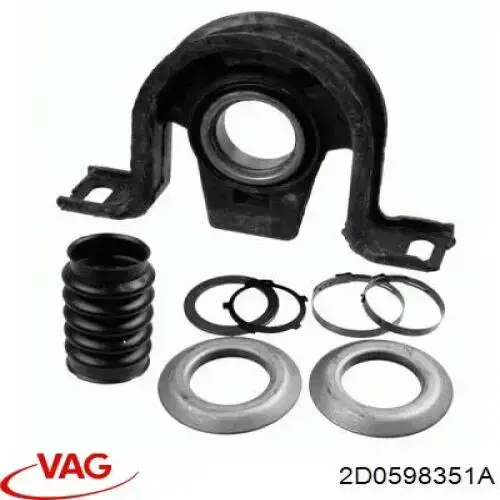 Comprar 2D0598351A VAG Rodamiento central del eje de transmisión