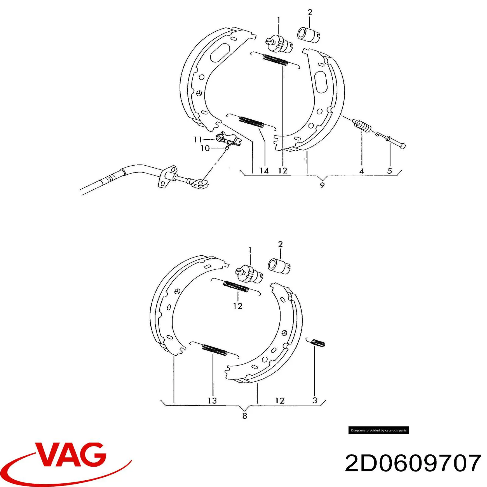 2D0609707 VAG