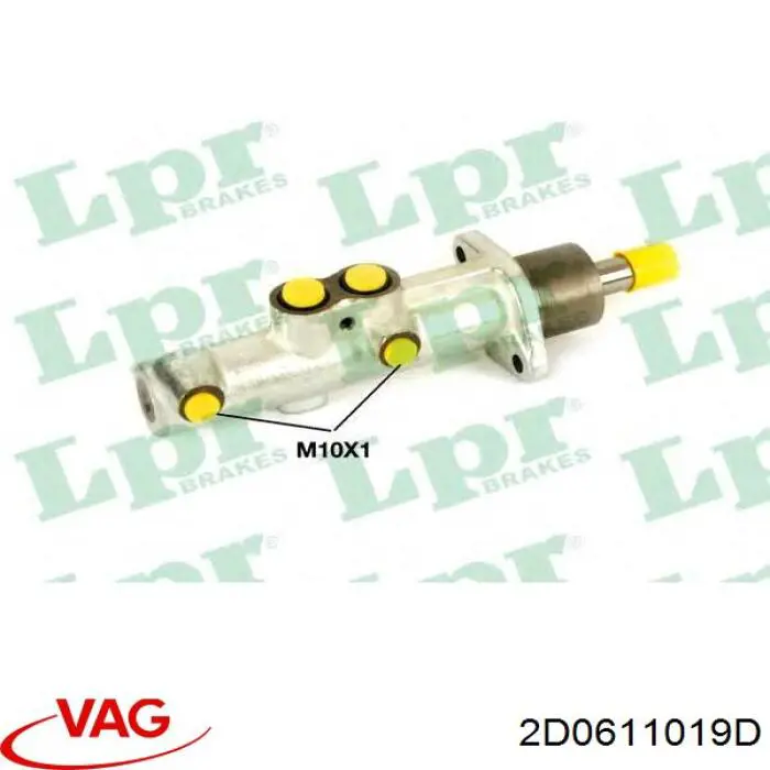 Cilindro maestro de frenos VAG 2D0611019D precio, desde 59,94 EUR