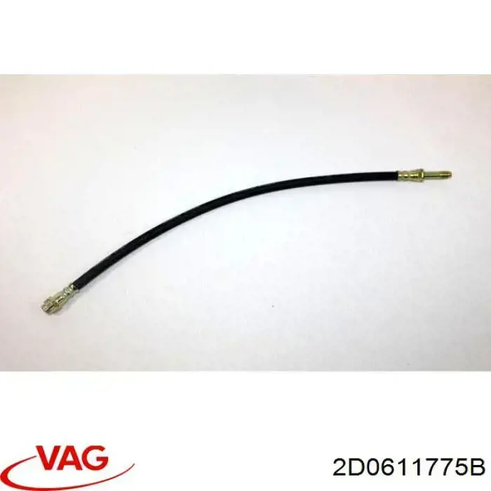 2D0611775B VAG tubo flexible de frenos trasero