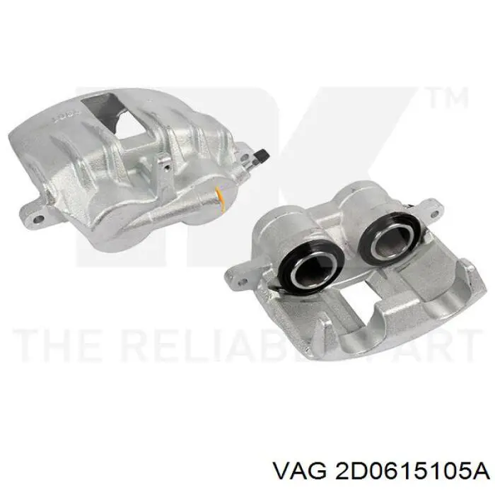 Pinza de freno delantera izquierda VAG 2D0615105A precio, desde 67,74 EUR