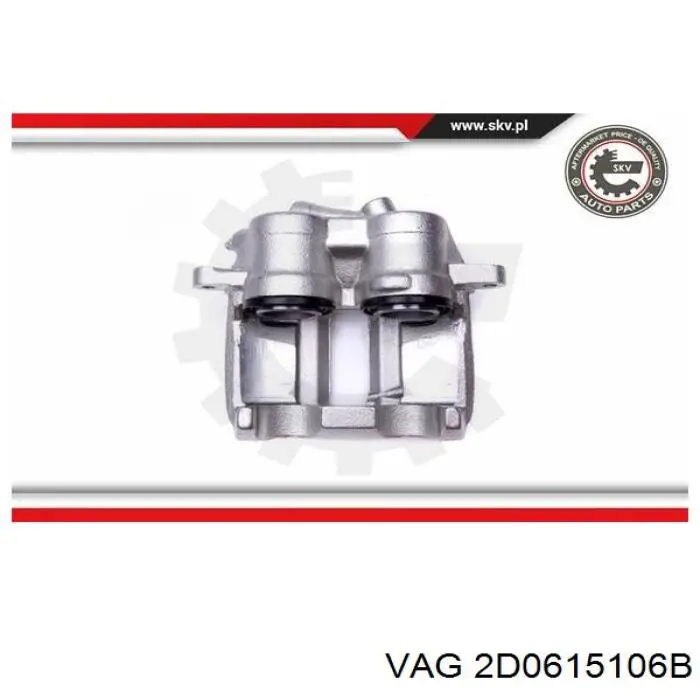 Comprar 2D0615106B VAG Pinza de freno delantera derecha