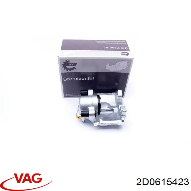 Pinza de freno trasera izquierda 2D0615423 VAG