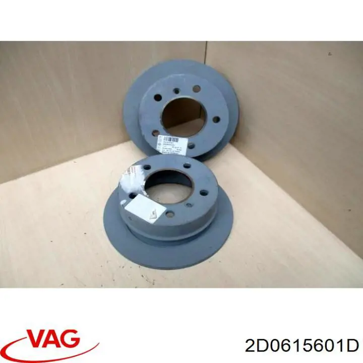 Disco de freno trasero VAG 2D0615601D precio, desde 38,17 EUR